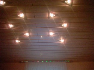 Светильники для натяжного потолка